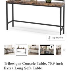 Extra Long Sofa Table