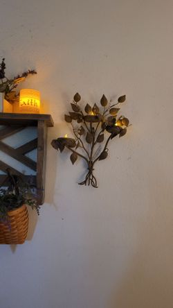 Vintage Partylite Sconce
