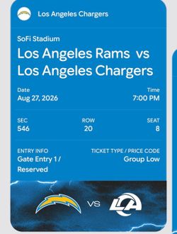 Chargers VS LA Rams