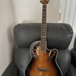 Ovation Acoustic Electric Guitar