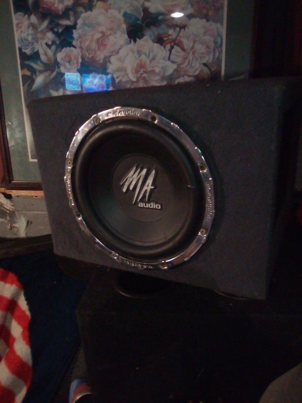 MA Audio 10inch Dual Coil Subwoofer