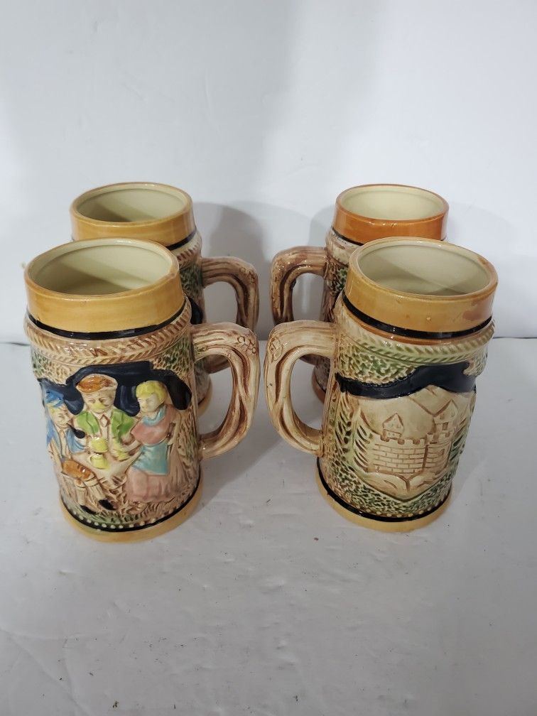 German Japenese Beer Mugs