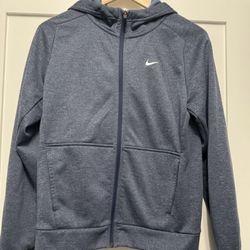 Boys Nike Hooded Full Zip Sweatshirt Size L