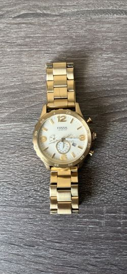 Fossil Chronograph Gold-Tone Men's Watch