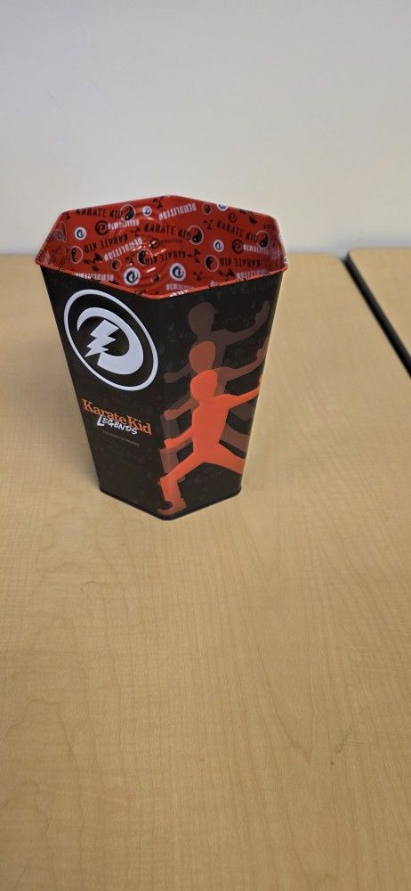 Karate Kif Legends Popcorn Bucket Metal