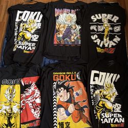 Dragon Ball Z Vintage Graphic Tee Shirts