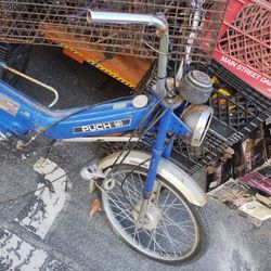 Vintage Puch Motor Bike