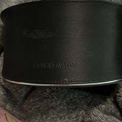 Black Giorgio Armani Sunglass Case