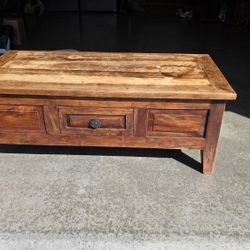 Solid Wood Coffee Table 