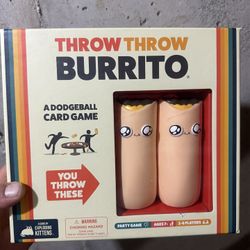 Throw Throw Burrito Game ( Never Used )