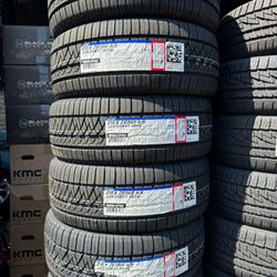 225/55/17 FALKEN ALL SEASON TIRES / SET DE LLANTAS NUEVAS