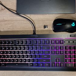HyperX keyboard + G703 Mouse