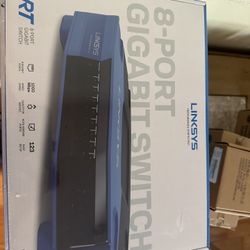 LINKSYS Performance Perfected - Writ 8-Port Gigabit Switch