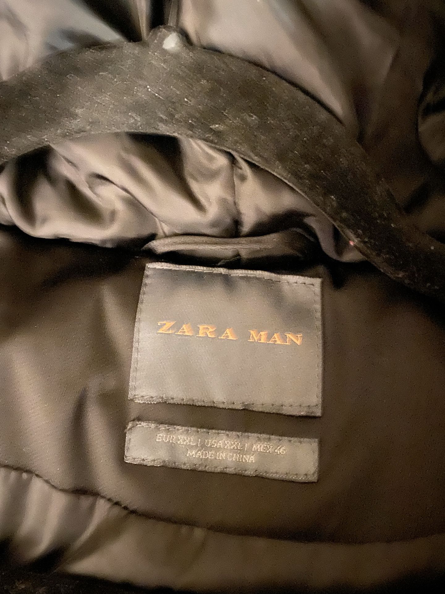 Zara Men’s XXL winter coat