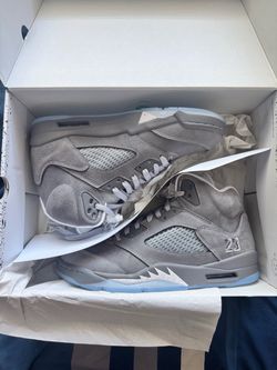 Men Wolf Grey Jordan 5s