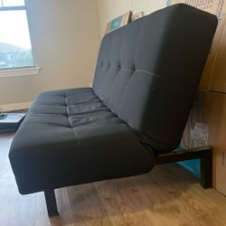 IKEA Sleeper Sofa / Futon  (Black) **MUST GO TODAY**