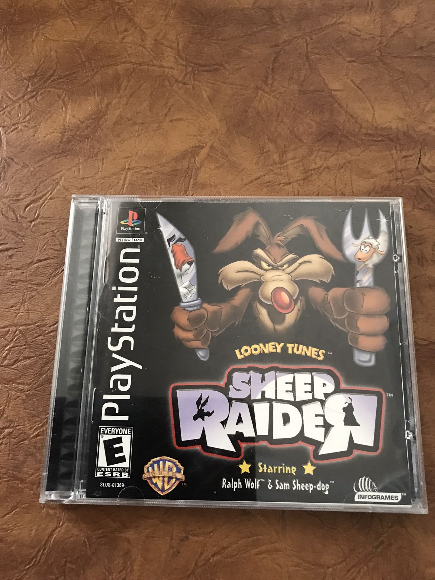 Looney Tunes: Sheep Raider (Sony PlayStation 1, PS1) Tested Working