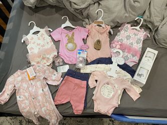 baby girl new clothes0-3 plu more