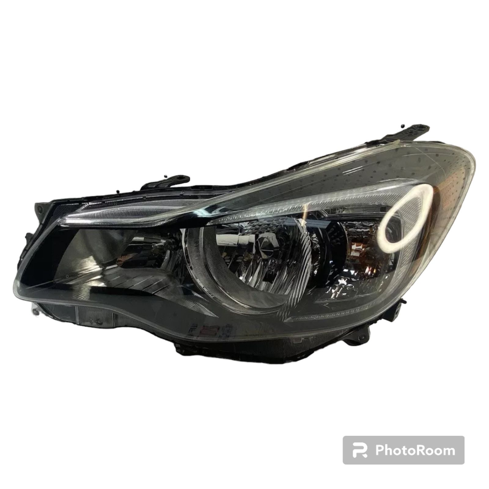 2015 2016 SUBARU IMPREZA XV CROSSTREK LEFT SIDE HEADLIGHT BLACK TRIM OEM