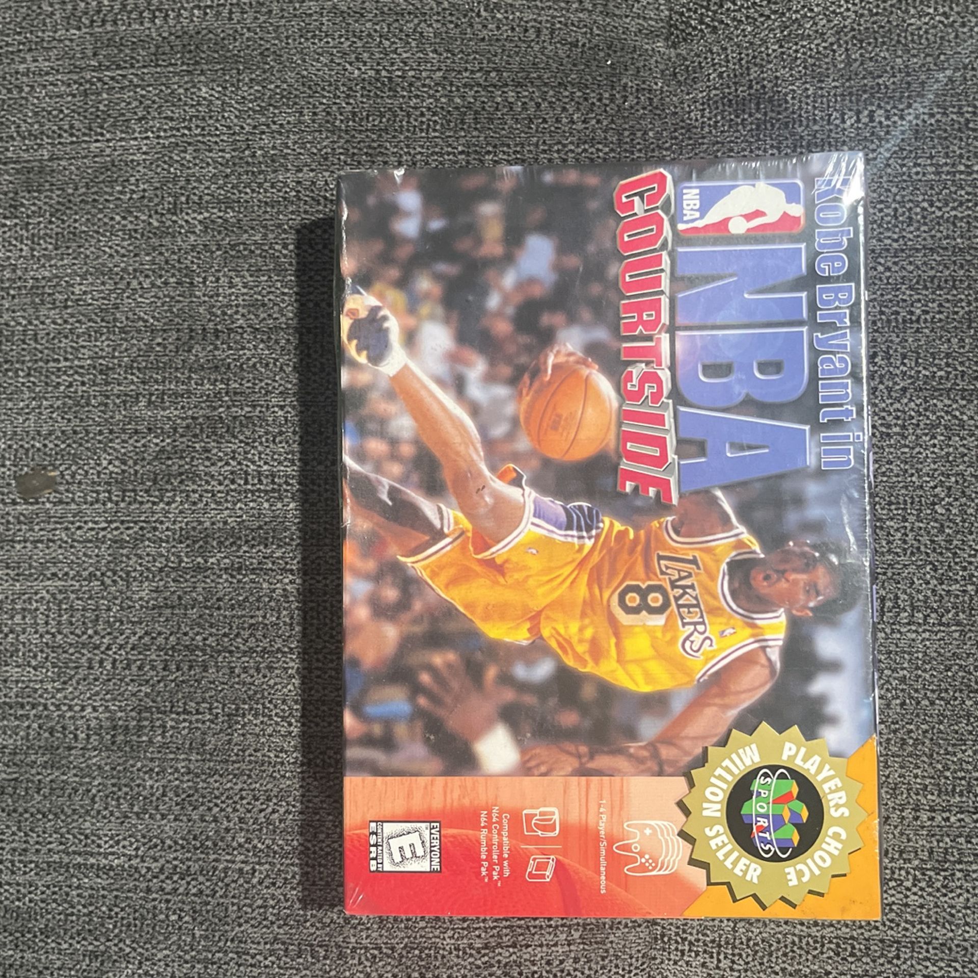 Kobe Bryant In Nba Court Side For N64