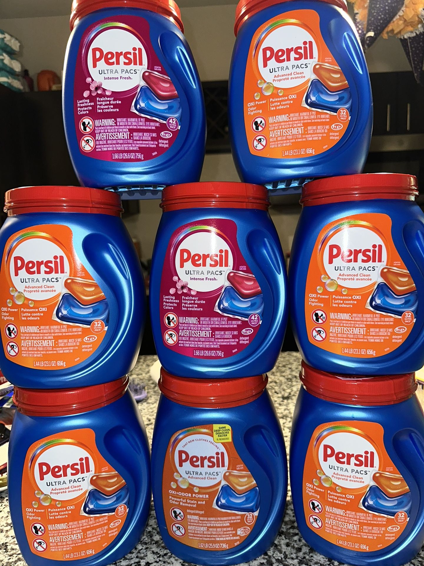 Persil Laundry Detergent Pacs