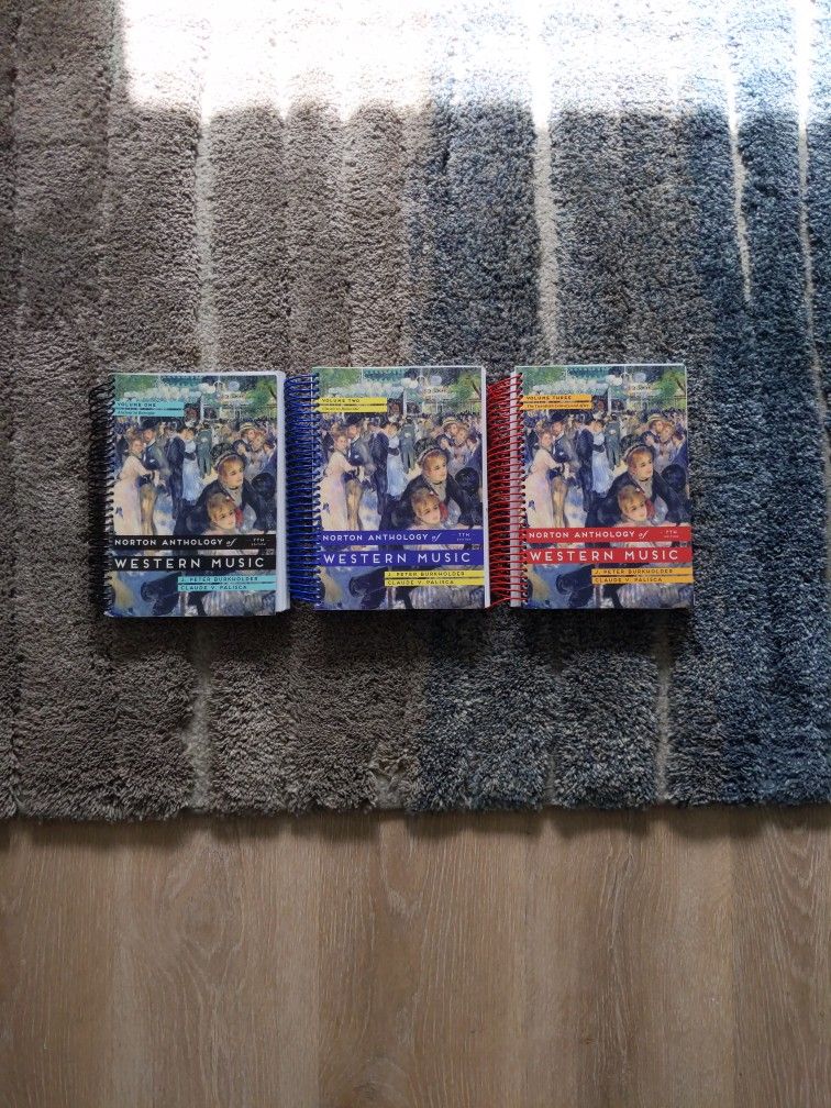 Textbook Norton Anthology Of Western Music 7th Edition