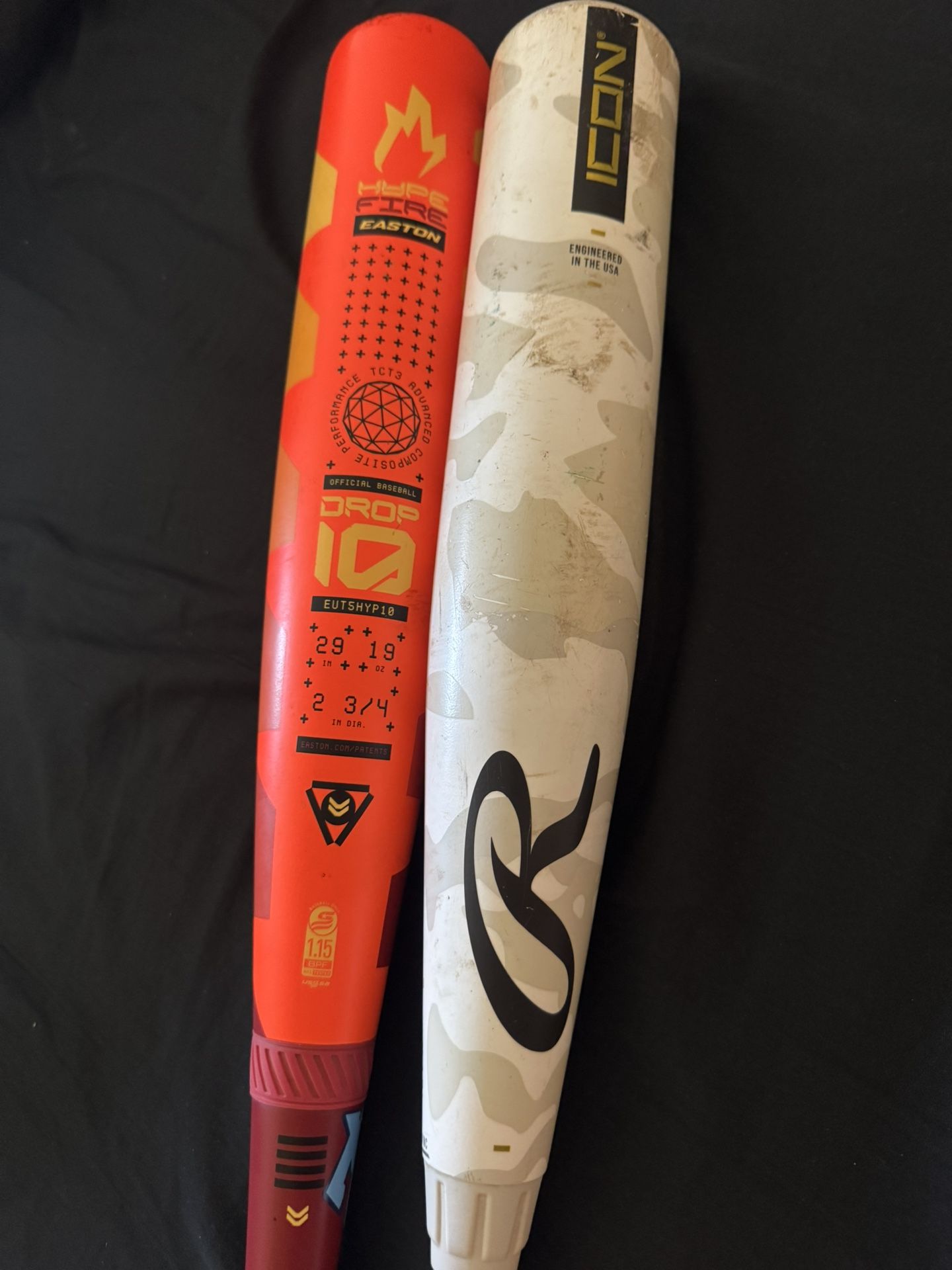 29” Baseball bats- Icon and Hype