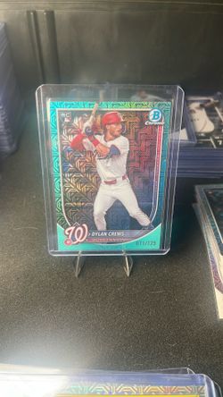 Dylan crews Cards  Washington Nationals