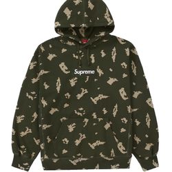 SUPREME RUSSIAN CAMO BOX LOGO HOODED SWEATSHIRT BOGO