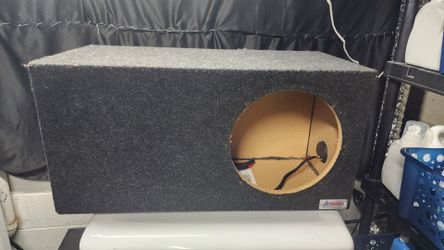 12 inch subwoofer box/ enclosure ported