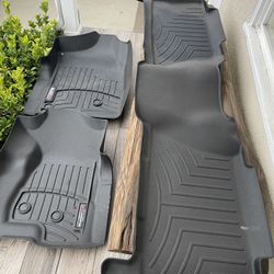 Weather tech Floor Mats - Chevy Silverado Crew Cab