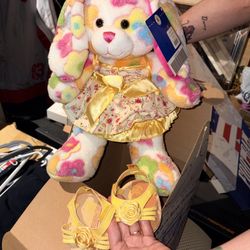 Build-A-Bear Bunny Complete Set – Outfit, Shoes & Original Box!