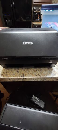 Epson ES-500W Wireless Duplex Document Scanner – Fast Scan, Teste