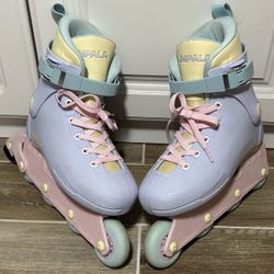 IMPALA FAIRY FLOSS Mint *WORN 1X*  Inline Skat INLINE WOMENS Size 6 With Hex Key
