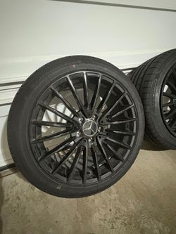 Mercedes tires with rims
