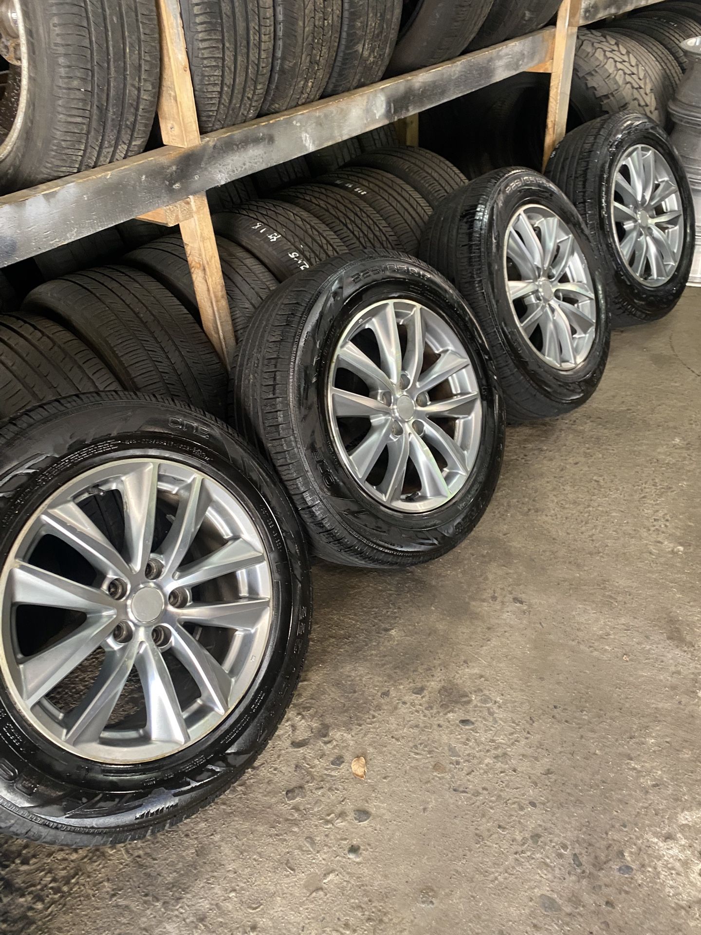 17” Rims And Tires
