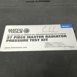 Matco Tools  Piece Master Raiator