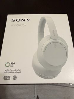 Sony WH-CH720N Wireless Noise Canceling Headphones - White