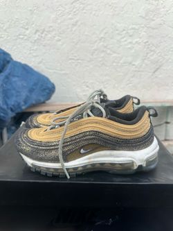 Size 6 Women’s / 4.5y Kids - Nike Womens Air Max 97 DO5881-700 Gold Black