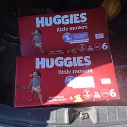 Huggies DIAPERS 84 PACK $25 FIRM Or 2 For $40 I Also Have Size 1 All The Way Up To Size 6