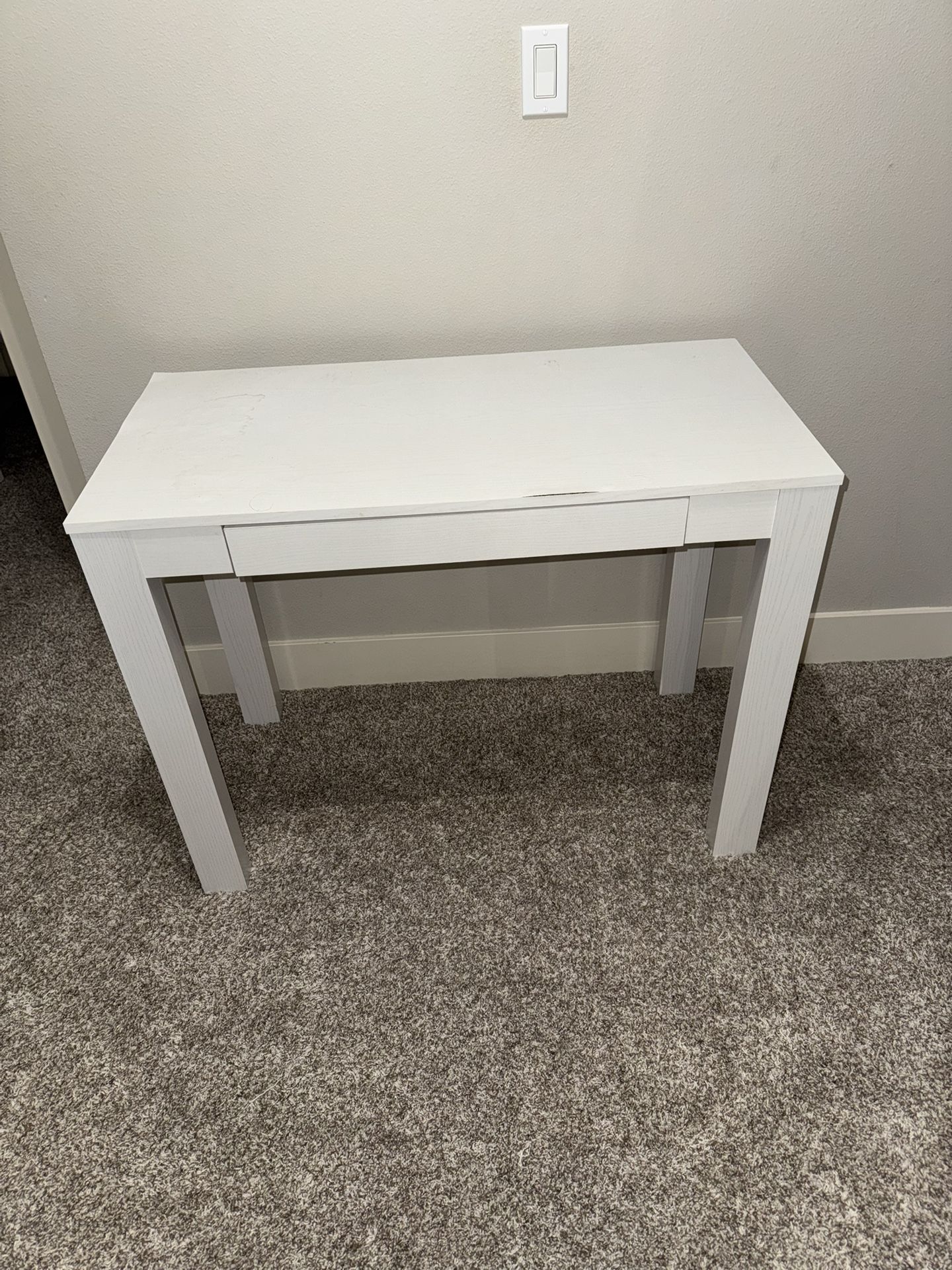 White Table