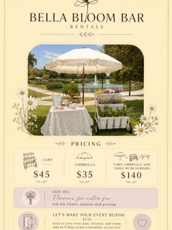 Flower cart