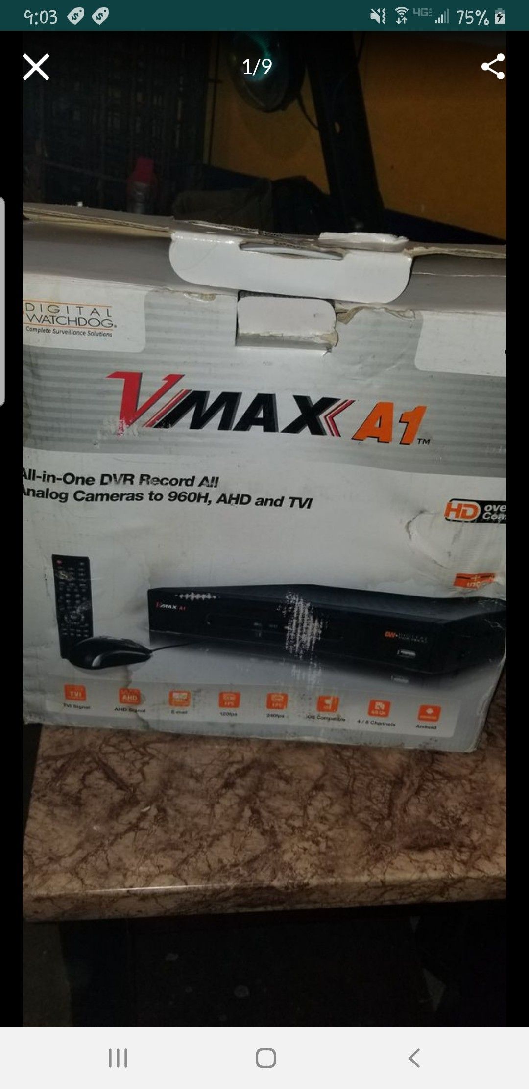 Digital watchdog DVR recorder for security cameras