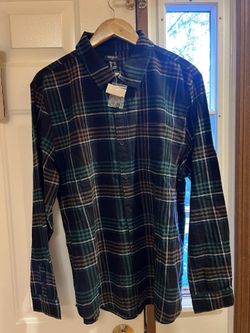 NWT Men’s Flannel Shirt 