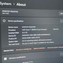 Gaming Pc Ryzen 7 RTX 2080super 