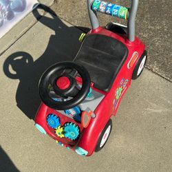Radio Flyer Red Toddler Car 