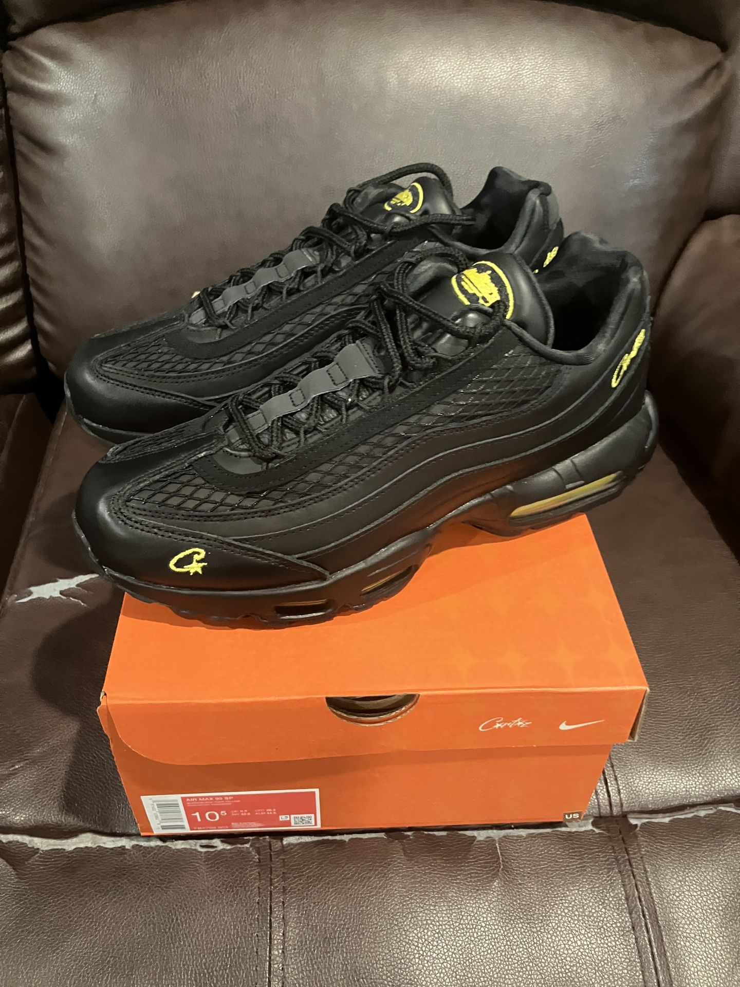 Nike Air Max 95 Corteiz Honey Black Size 10.5