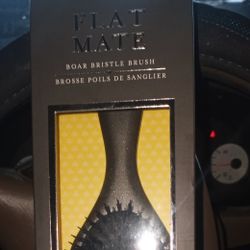 Flat Mate Boar Bristle Brush