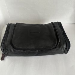 Tumi Leather Toiletry Travel Bag