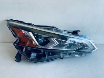 2019-2022 NISSAN ALTIMA RIGHT PASSENGER SIDE HEADLIGHT FULL LED OEM CHROME